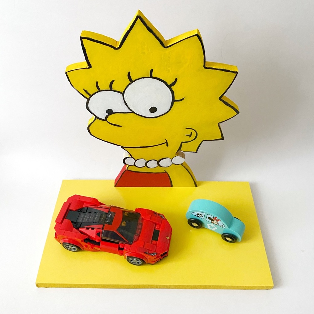 Lisa Simpson wall Shelf